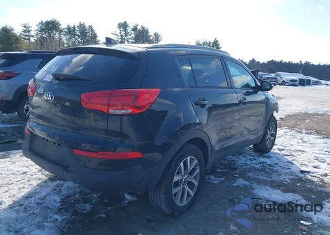 2015 Kia Sportage Lx from USA, damaged, VIN KNDPBCAC2F7701416